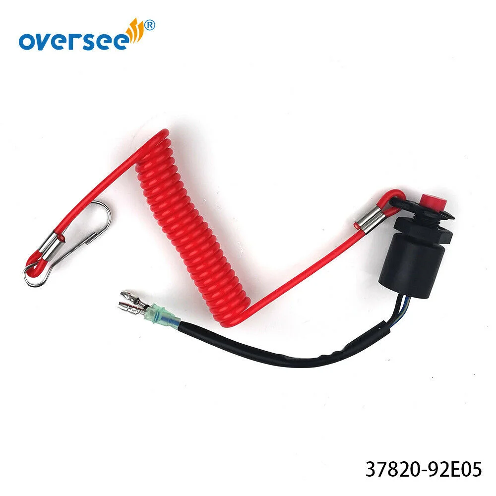 Protection Urgence Maritime Interrupteur D'Arrêt Moteur Hors-Bord - Longe De Sécurité Accessoire Bateau