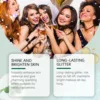 EELHOE Highlighter Powder Spray High Gloss Lasting Waterproof Shiny Contouring for the Face Makeup Highlights Body Glitter Spray 4