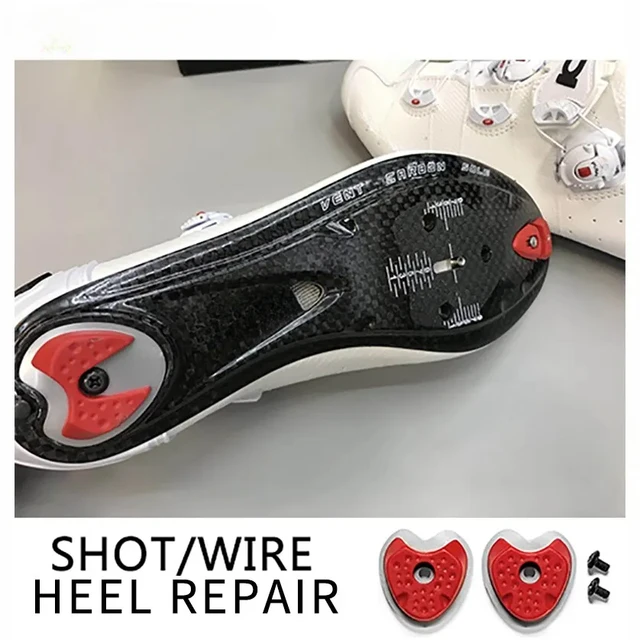 WIRE SHOT Road Bike Lock Shoes HEEL CLEAT Spare Cleats For The Sole Replaceable 4