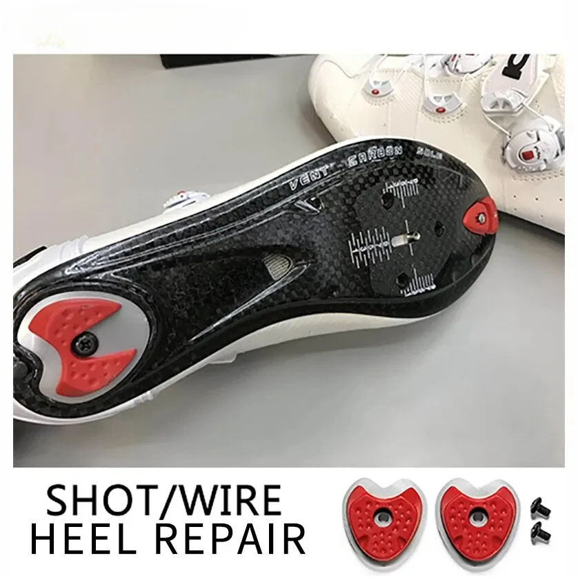 WIRE SHOT Road Bike Lock Shoes HEEL CLEAT Spare Cleats For The Sole Replaceable 4