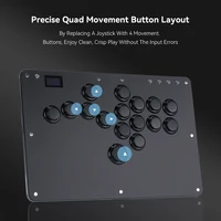 Haute42 Controle Arcade Joystick Hitbox Controller Button Rim Hitbox Leverless Arcade Controller For PC/ PS5/PS4 Fighting Stick - Image 3