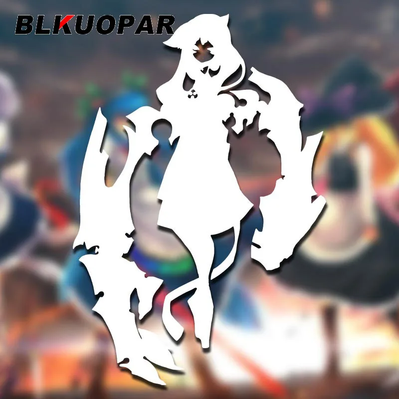 

Водонепроницаемый Креативный стикер BLKUOPAR проект Touhou в стиле аниме, мотоциклетная крышка топливного бака, доска для серфинга, товары для автомобилей