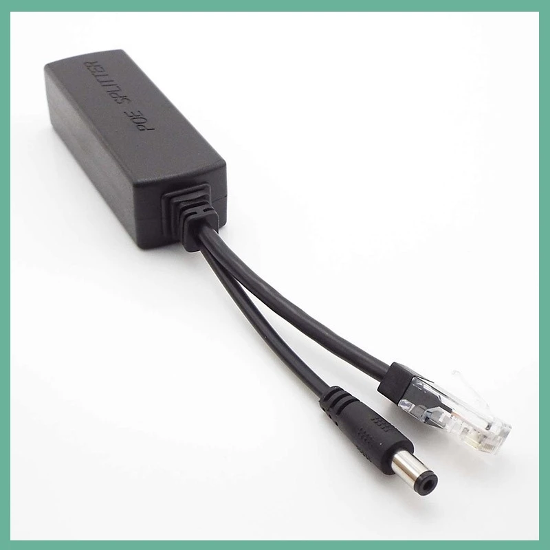 1/2/5PCS 새로운 48V to12V POE 분배기 커넥터 Poe 전원 어댑터 인젝터 스위치 IP 카메라 Wifi 케이블 벽 US/EU 플러그 E3