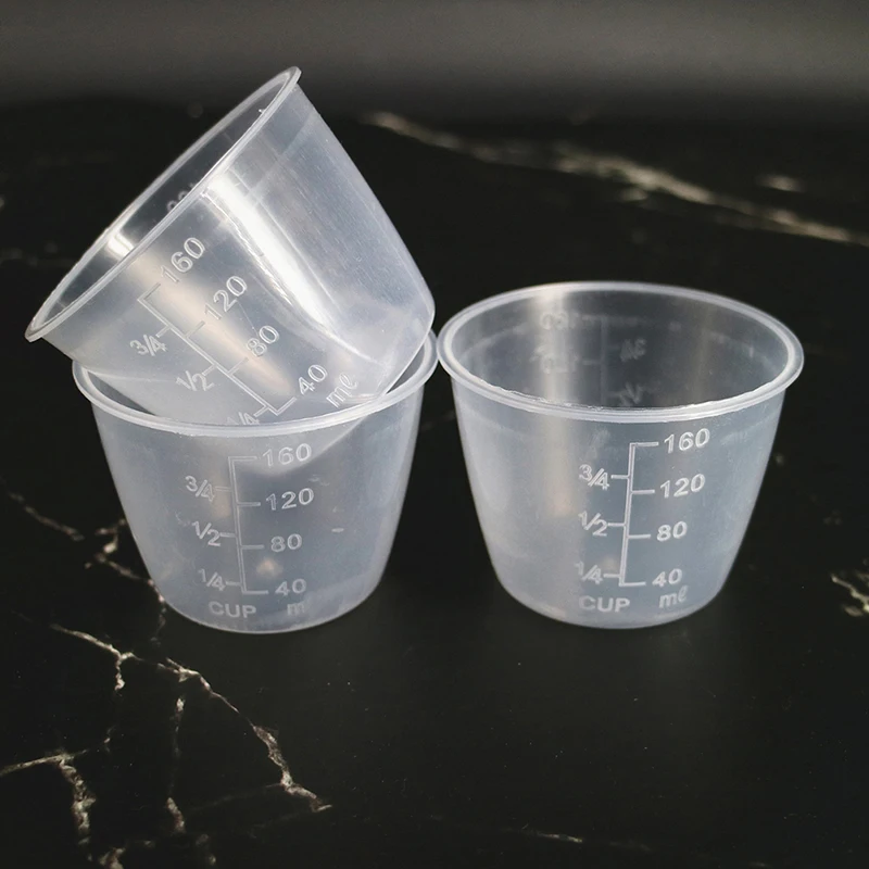 Useful 10 pcs food grade plastic rice measuring cup rice cooker