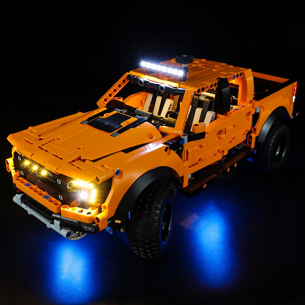 Led Light Kit Building Blocks F-150 Raptor Pickup Car For LEGO Technical 42126(Only Light Kit Included)