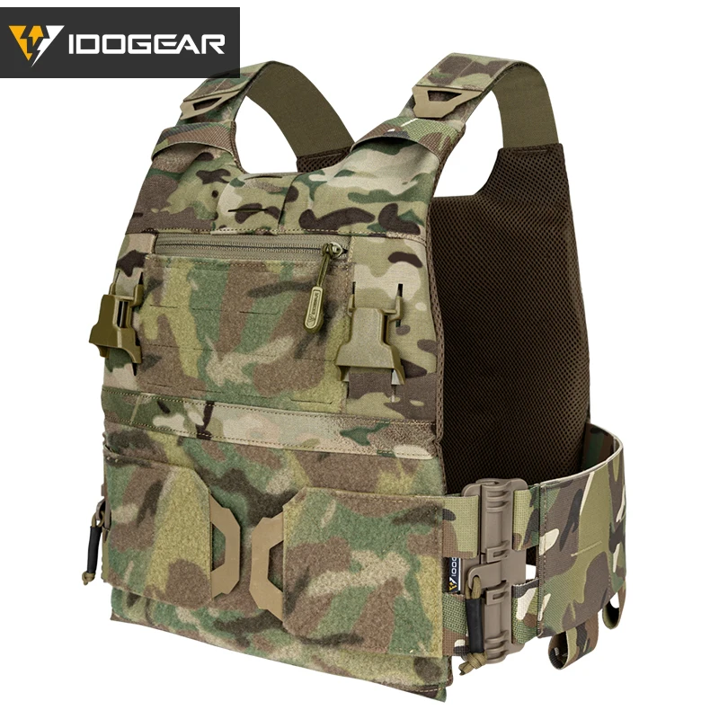 

IDOGEAR тактический охотничий жилет 3320 EX, облегченный жилет с внутренней пластиной, жилет с низкой видимостью