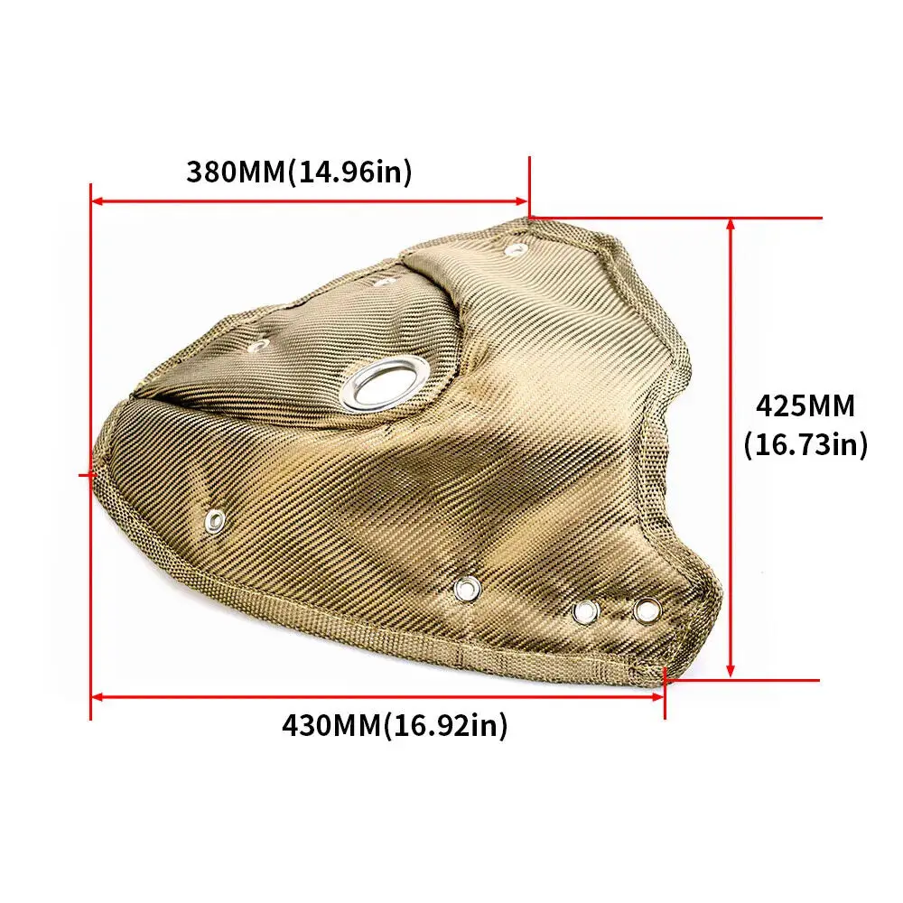 ミニコーパー用ターボヒートシールド,チタン,r55,r56,r57,r58