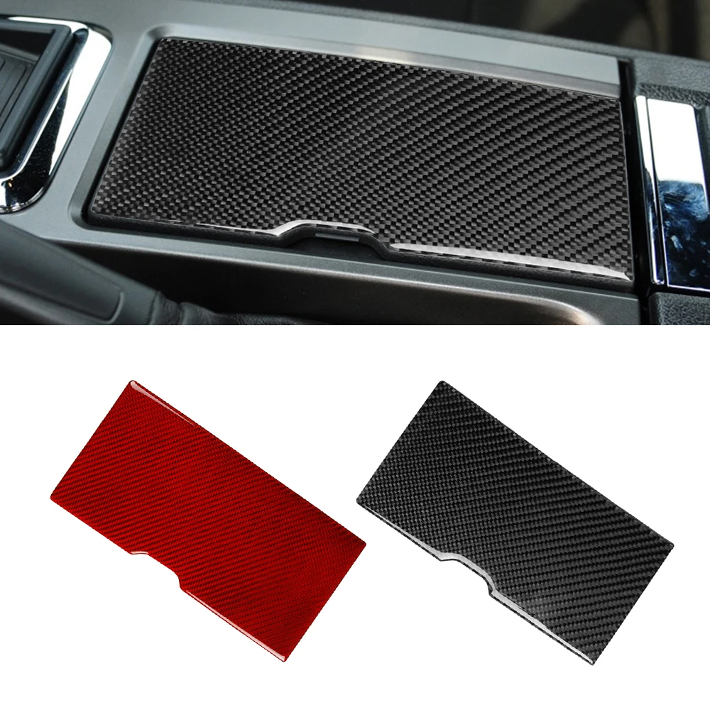 

For Ford Mustang 2009-2013 GT Car Gear Shift Water Cup Storage Decoration Cover Trim Sticker Auto Interior Accessories