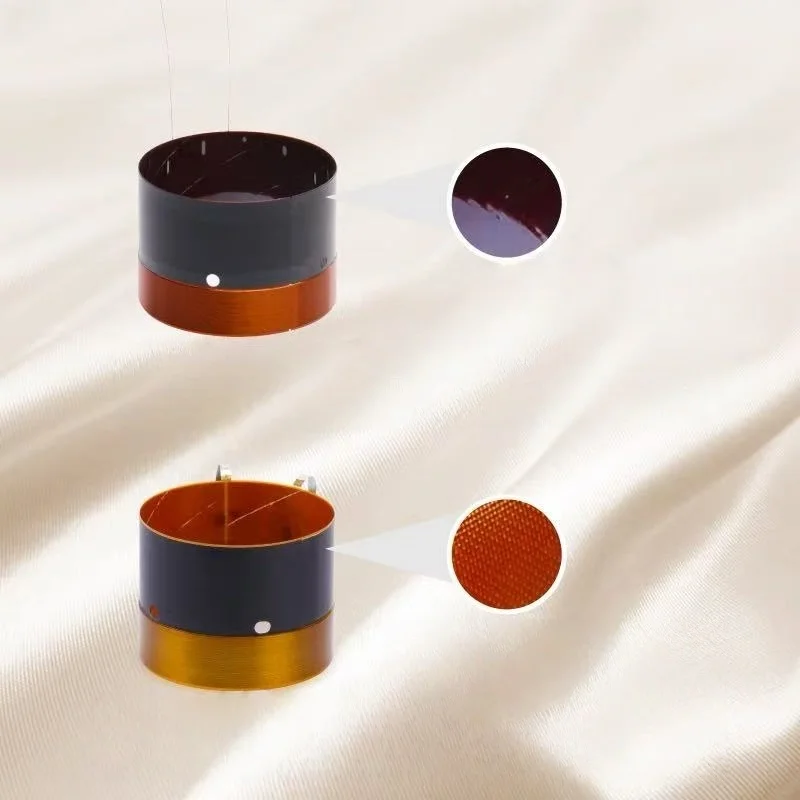 Z-744 베이스 코일 63.5 65.5 75.5 코어 76.5mm BMB EV12 15 18 인치 스피커 코일 1PCS
