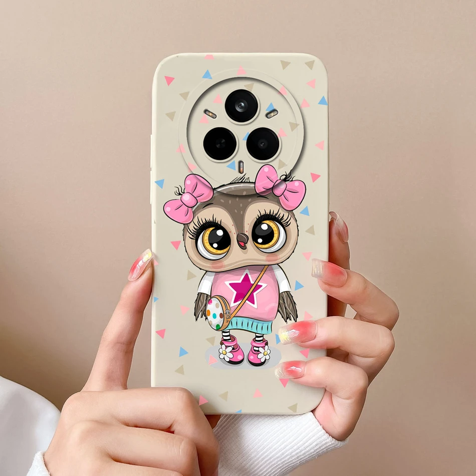 Love Heart Liquid Silicone Phone Case - Soft High-Quality Full Protection Cover