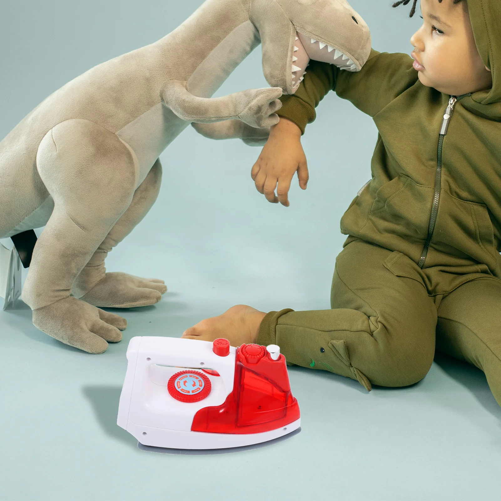 Simulation Electric Iron Funny Toy Simulated  Children Toaster Vacuum Cleaner Cooker Mini Kids Home Appliance Children’S Toy 2