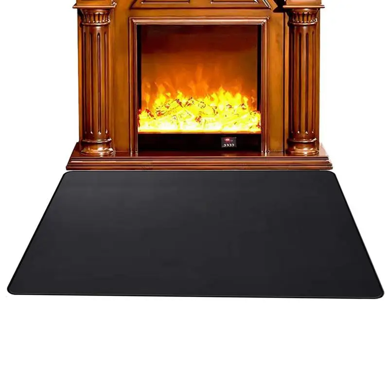 

Fireplace Mat Fireplace Floor Protector Indoor Fireplace Rug Fire Resistant Hearth Rugs Fireproof Mats Fire Pit Mat For Wood