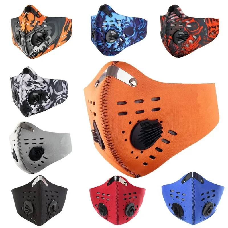 Breathable Movement Containing Activated Carbon PM 2.5 Anti-pollution Bike Mask 5/10pcs-face mask