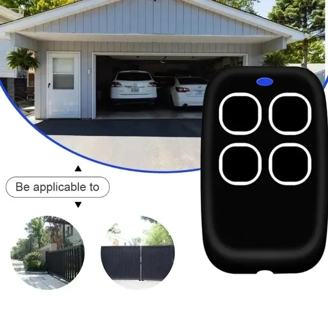 Universal 433Mhz Duplicator Garage Remote Controller Command Clone Self-Copying Fixed Code Automation Gate Remote