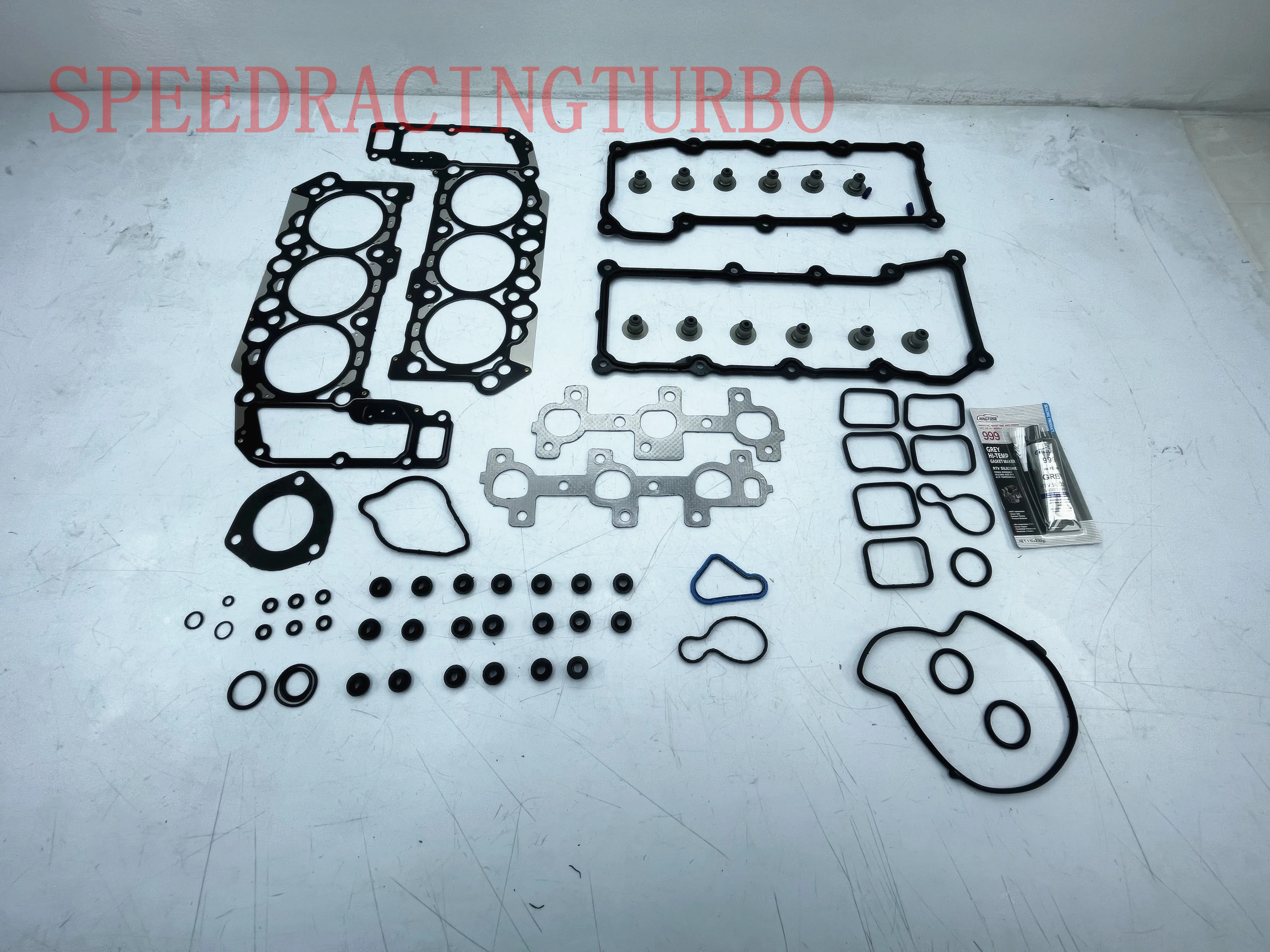 

MLS Head Gasket Set Kit Intake Manifold Cover Gaskets(Metal) Fit 02-05 Dodge Durango Ram Dakota Jeep 3.7 SOHC VIN K