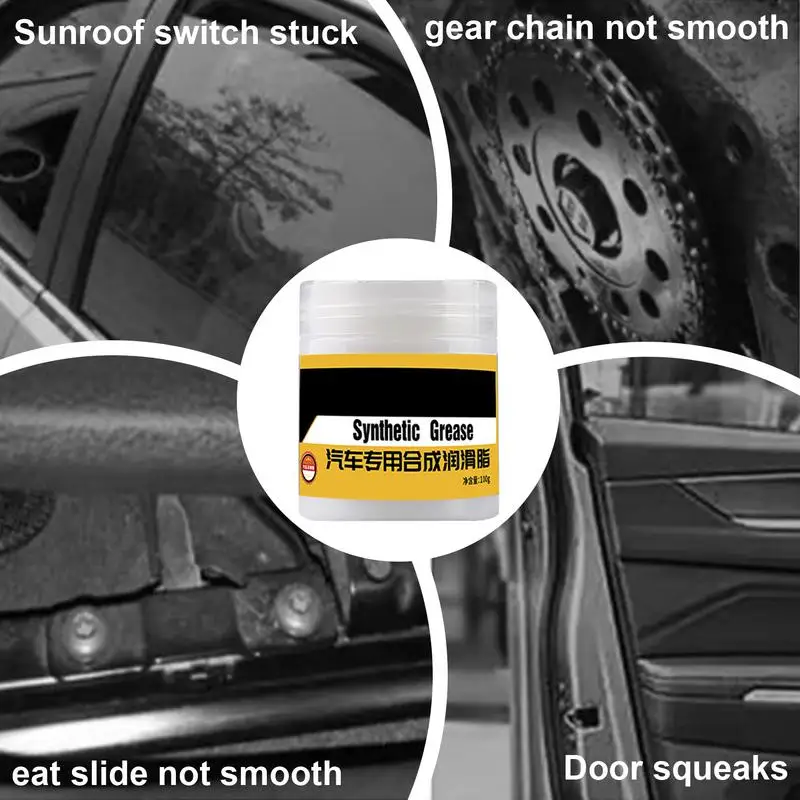 Car Door Grease Multi-purpose All-Weather Lubricating Compound 110ML Mechanical Maintenance Gear Oil Synthetic Grease Hinge car lubricant grease lubricant