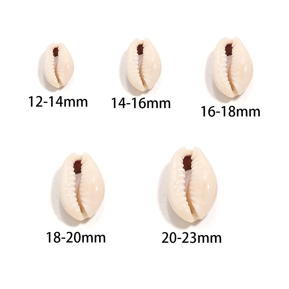 23-85개/세트 다양한 크기의 천연 조개 구슬, 공예용 루즈 스페이서 비즈, DIY 키체인, 액세서리, 가방, 의류 장