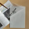 50 Sheets A4 Transparent Sticky Notes Tab Self-Adhesive Kawaii Clear Bookmarkers Annotation Books Page Marker Stationery 4