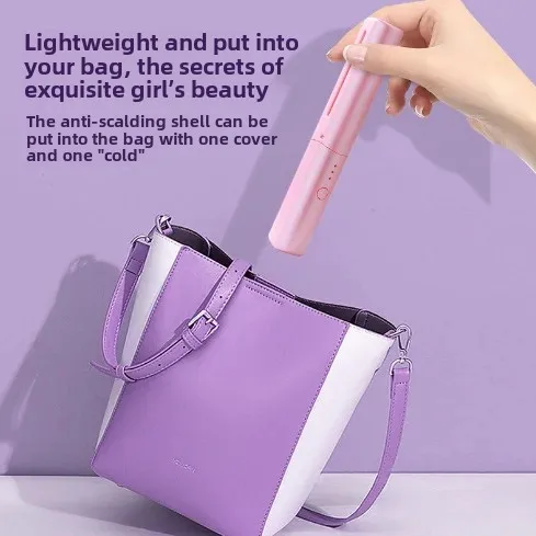Portable Travel USB Charging Direct Comb Lazy Person's Comb Small Wireless Hairdryer Dual Use Rolling Direct