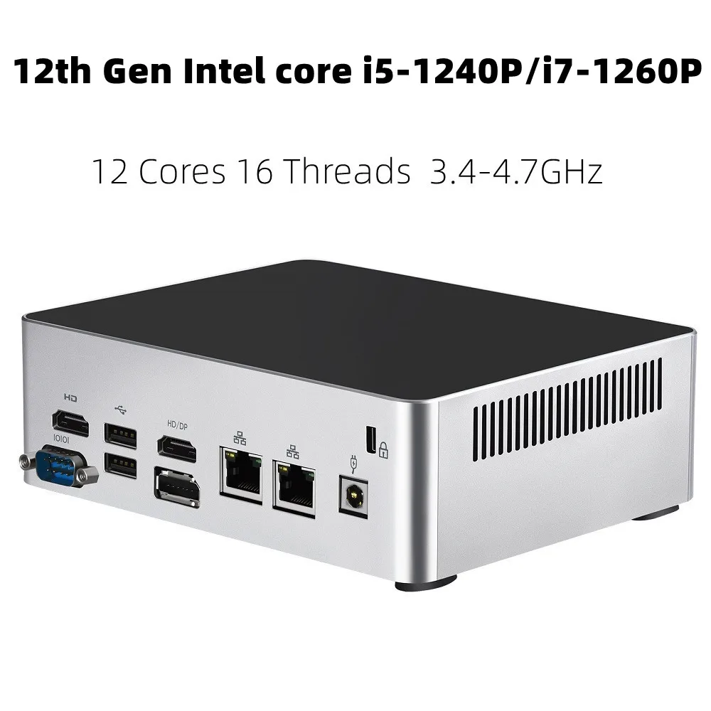 KC12 MINI PC Intel Core Alder Lake P I5 1240P/I7 1260P, Windows 11