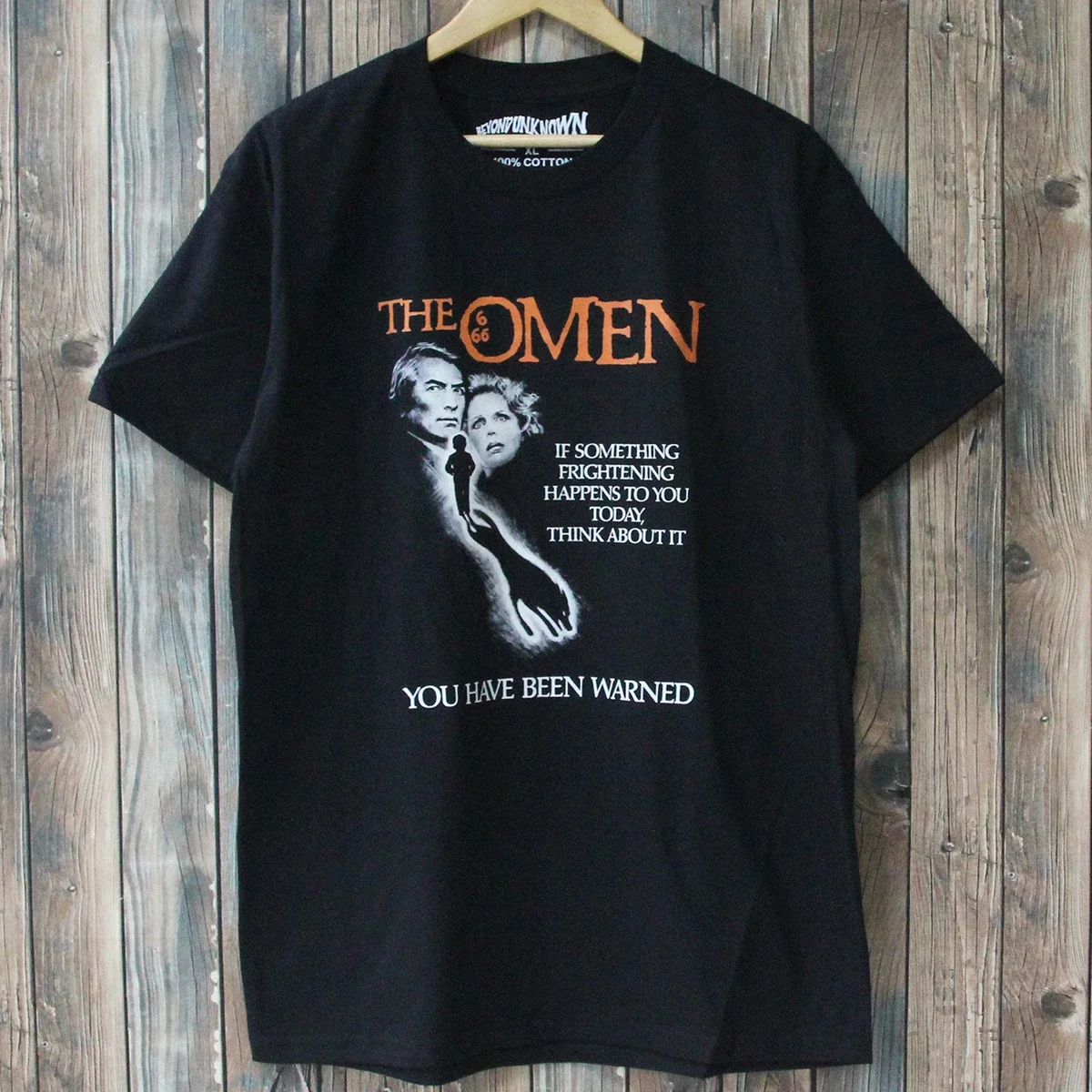 

The Omen T-Shirt Gregory Peck Horror Movie Carrie Misery The Shining Cotton Tee Tshirts