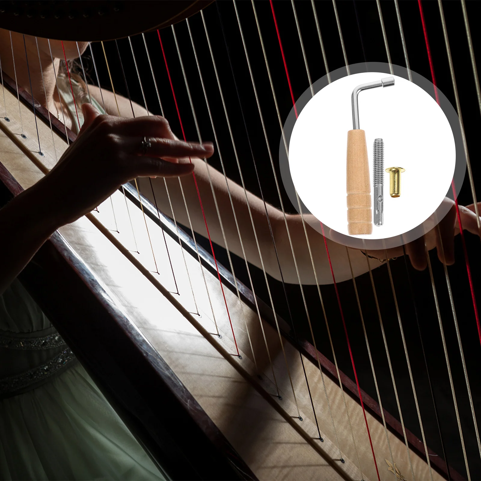 

Lyre Harp Колки для настройки Pegnail аксессуары, замена профессиональной части, штифт аксессуаров