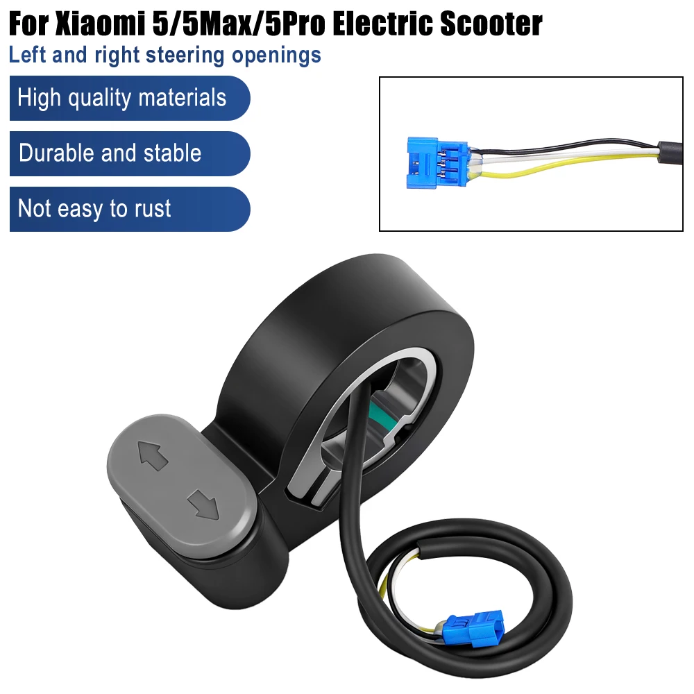 Blinker-Schalter Kompatibel mit Xiaomi 5 5Max 5Pro Elektroroller Zubehör Blinker-Taste Ersatzteile – Detail 1