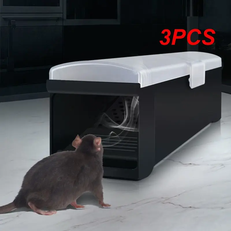 

New Mousetrap Live Mouse Trap No Kill Automatic Plastic Reusable Small Mousetrap Rat Trap Rodent Catcher Pest Control