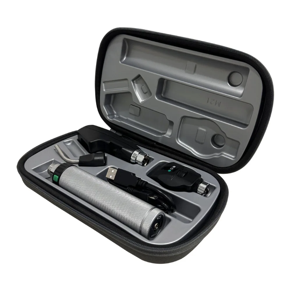 Veterinary Diagnostic Equipment Dog Ear Otoscope Set Medical Ophthalmoscope Retinoscope 3 in 1 for Veterinary Ophthalmology Use