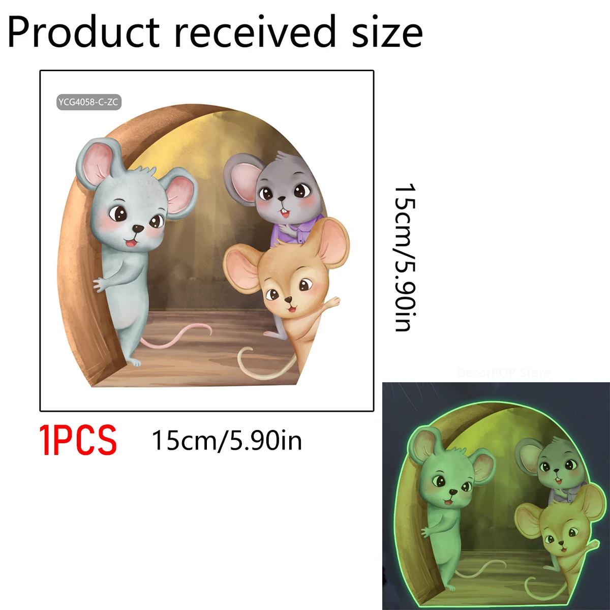 C Luminous 1PCS