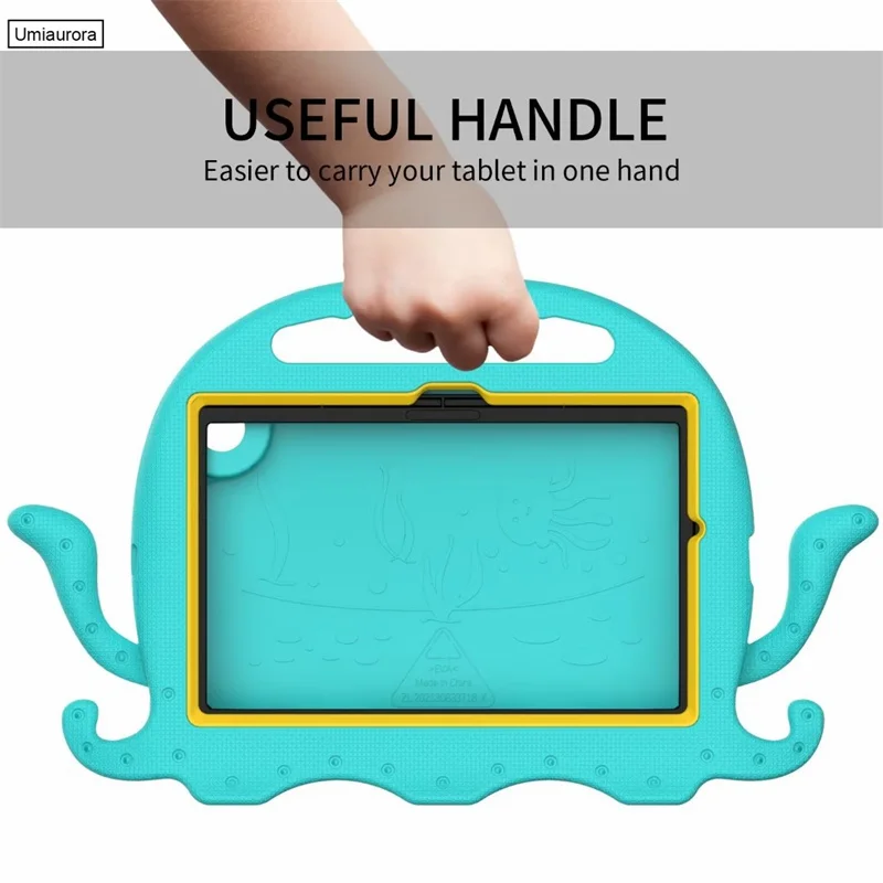 Capa Eva à Prova de Choque dos Desenhos Animados para Samsung Galaxy Tab a7 s6 Lite 10.4 Sm-t500 Sm-t220 a8 10.5 Sm-x200 X205 Kids Tablet Stand Case - Imagem 3