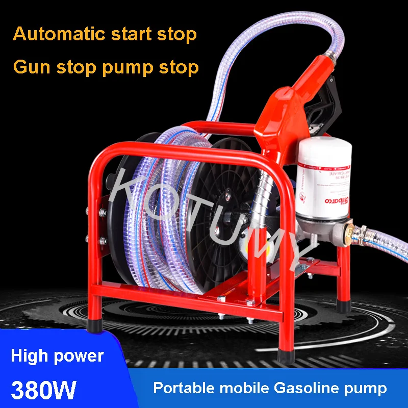 Electrobomba para trasiego de gasóleo 220V, autoaspirante, volumétrica, de  paletas - Bomba Diésel 220V con pistola - Ref. 20806