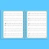 3D Calligraphy Russian Book Reusable Alphabet Learning Drawing Copybook Numbers Education for Kids Letter Practice Book 3
