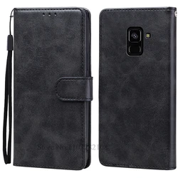 Custodia Flip in Pelle Premium - Protezione Elegante per il tuo Samsung Galaxy A8
