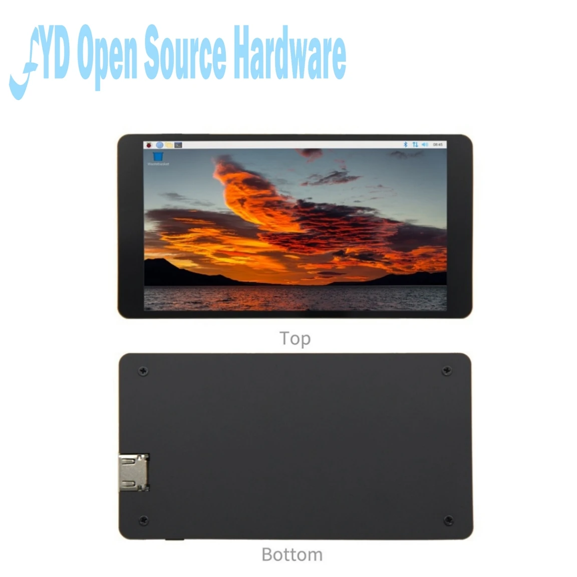 5-5-polegadas-Raspberry-PI-HDMI-PC-Chassis-Sub-tela-LCD-Display ...