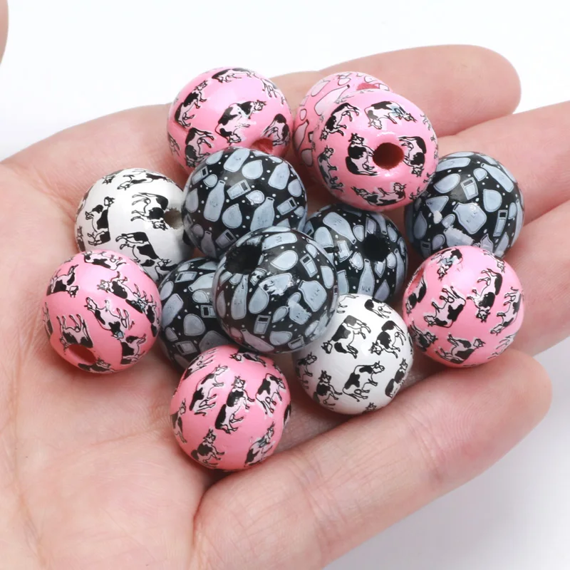 DIY 4-35mm Natural Wood Beads Spacer Wooden Beads Eco-Friendly Unfinished  Wood Color Balls Lead-Free Baby Charms perle en bois - Price history &  Review, AliExpress Seller - Maxidone Official Store