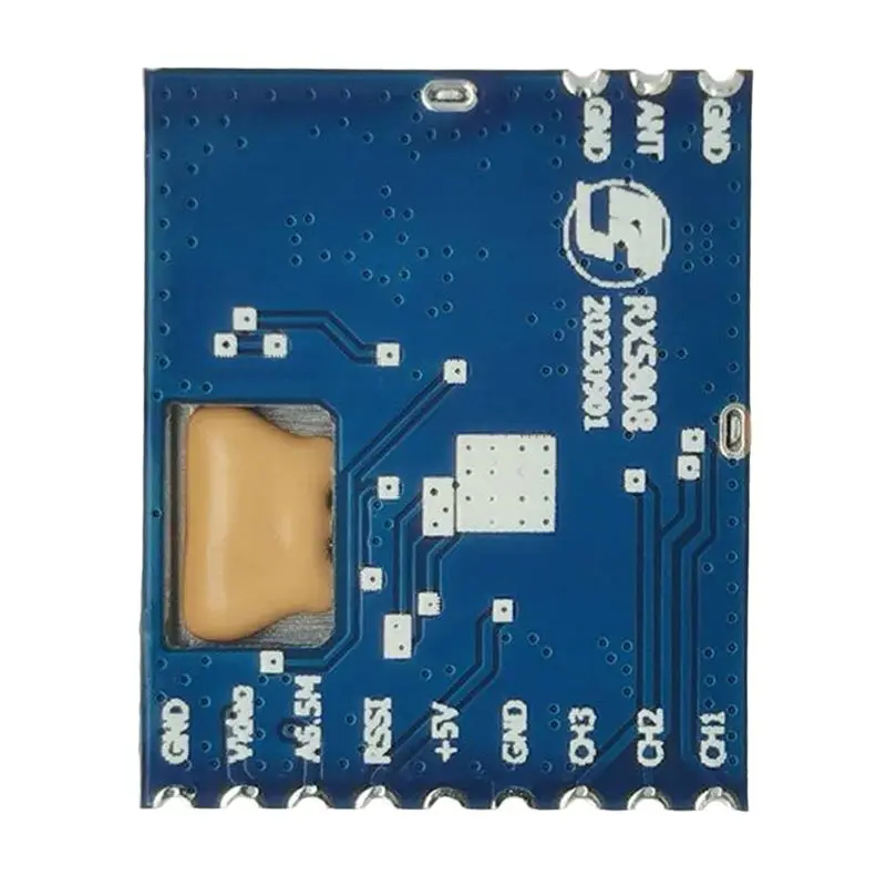 [NEW A09R】 5.8Ghz RX5808 무선 오디오 비디오 수신기 모듈 3.5-5.5V 7CH 오디오 비디오 수신기 모듈