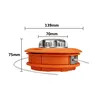 CMCP M10 Aluminum Nylon Brush Mower Bump Spool Grass Trimmer 2 Lines Cutter Head Thread Line String Saw Grass Brush Mower 6