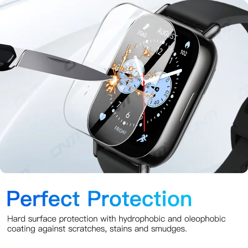 9H Premium Tempered Glass for Xiaomi Redmi Watch 5 4 Lite / Active Smart Watch Clear HD Glass Screen Protector Film Accessories - Image 3