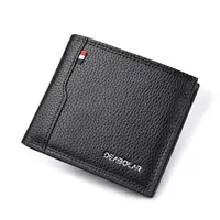 Vintage Men's Leather Wallet High Quality Multi Function ID Credit Driver License Card Bag 1
