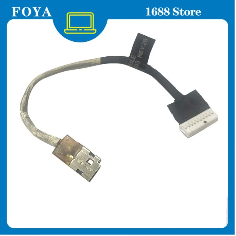 

DC power jack charging cable Harness Socket 330W 933403-S33 FOR HP OMEN 17-AP