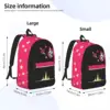 Helluva Boss Octavia Backpack Elementary High College School Student Bookbag Men Women Canvas Daypack Gift 6