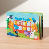 New Children's Paper Enlightenment Cognitive Quiet Book Toy 3+Baby Puzzle Early Education Fun Hands on Science and Education Toy 2