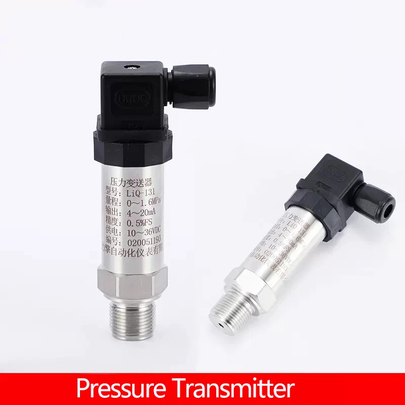 

Water Oil Fuel Gas Air Pressure Transmitter G1/4 12-36V 4-20mA 0-600bar Optional Stainless Steel Pressure Transducer Sensor