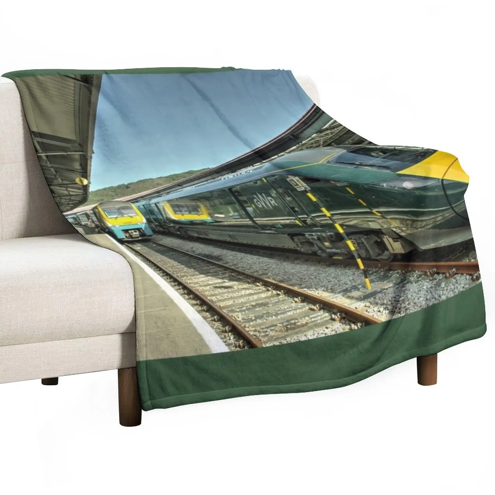 

Swansea IET Throw Blanket Designer Blankets Summer Blanket Weighted Blanket