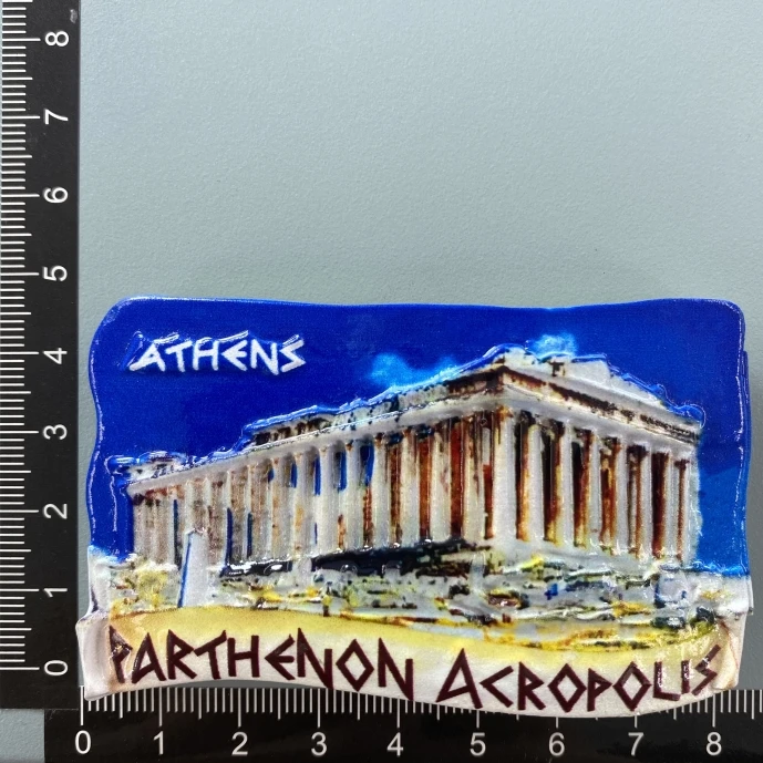 Imán 3D De Grecia Para Nevera LIPSI, Pegatinas De Recuerdos Turísticos, Decoración Para El Hogar Y La Cocina, Imán Para Nevera De China