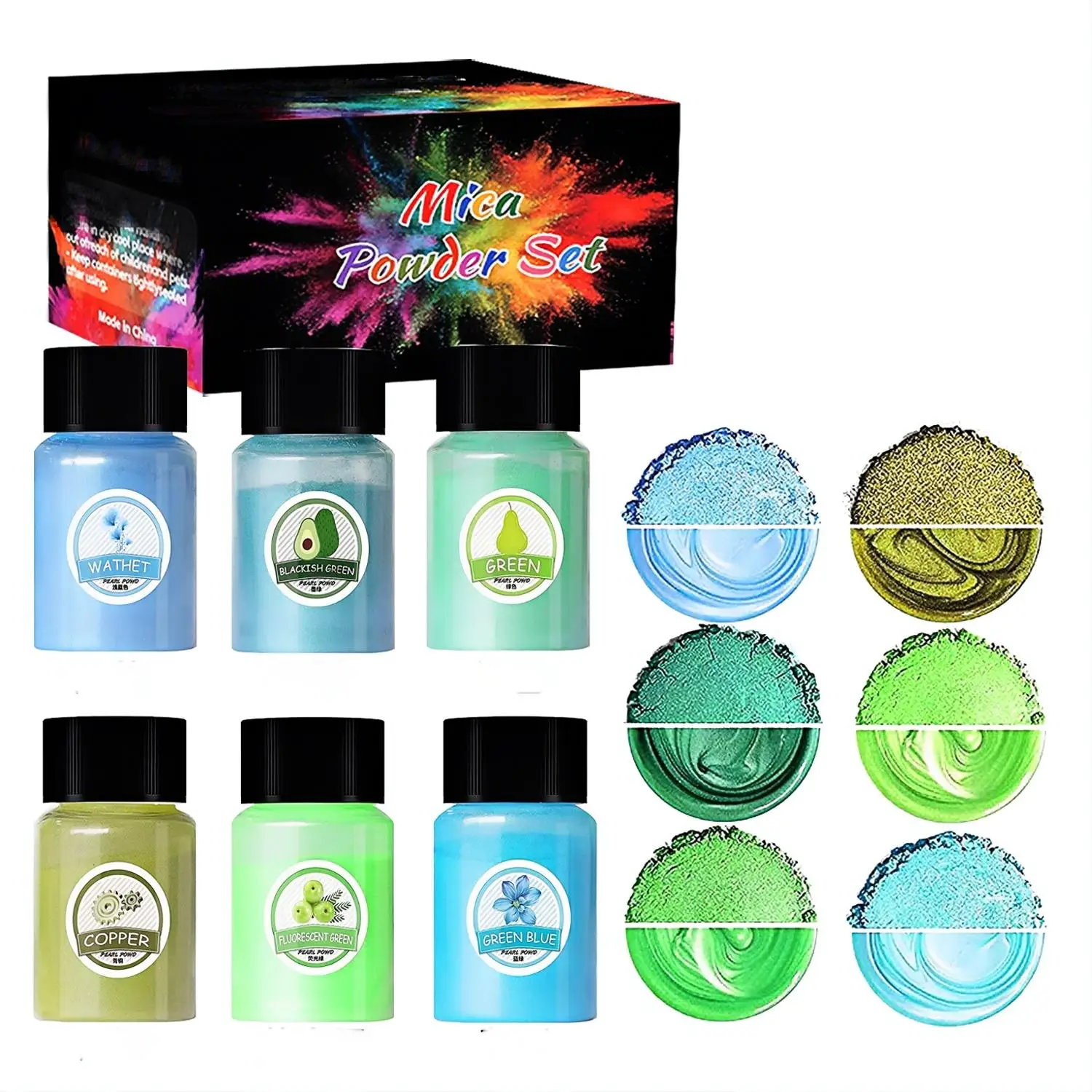 Pearl Resin Pigment Set 3