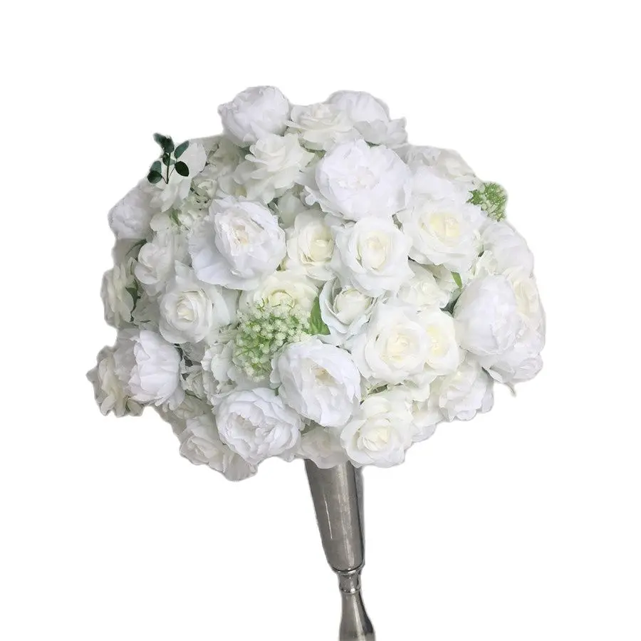 

SPR Decorative Table Runner Garland Centerpiece Arrangement Wedding Decoration Ball Artificial Flower Centerpieces