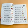 240P kids Alphabet Sentence books In English Practice Workbook Reading phonics Books for baby children learning English toys 2