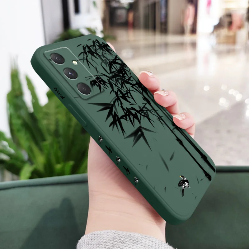 Eco-Friendly Bamboo Rhyme Phone Case - Stylish and Durable Protection